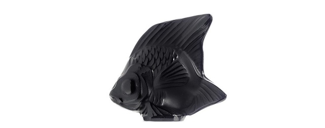 Lalique Fish Black